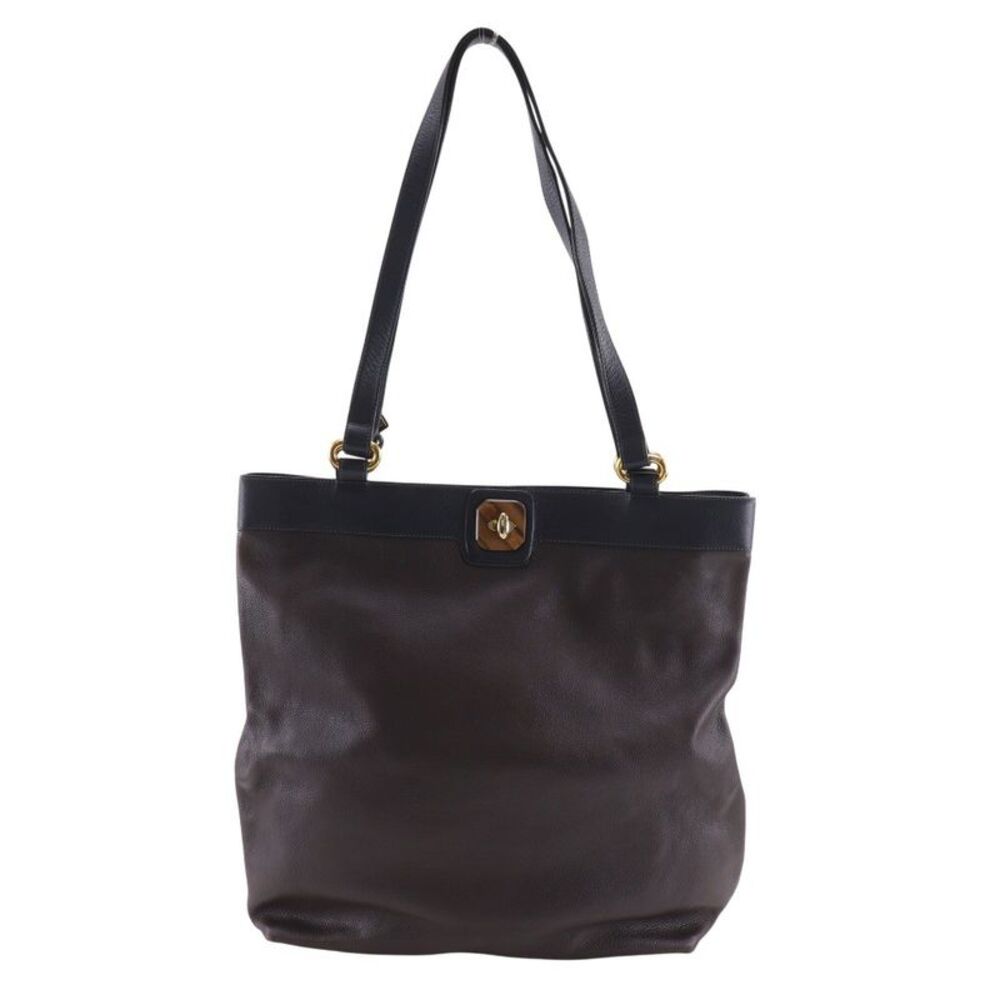 Delvaux Tote Bag Leather Brown Leather Tote Bag Bag